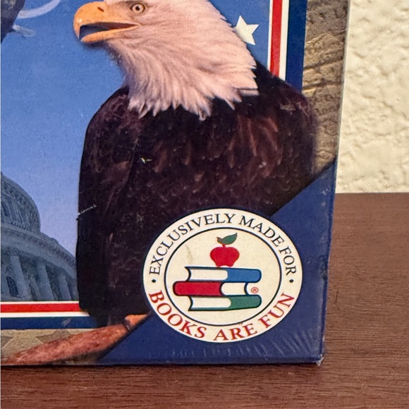 American Trivia Game Books Are Fun New Sealed Patriotic Family Board Game Kids - Picture 2 of 10